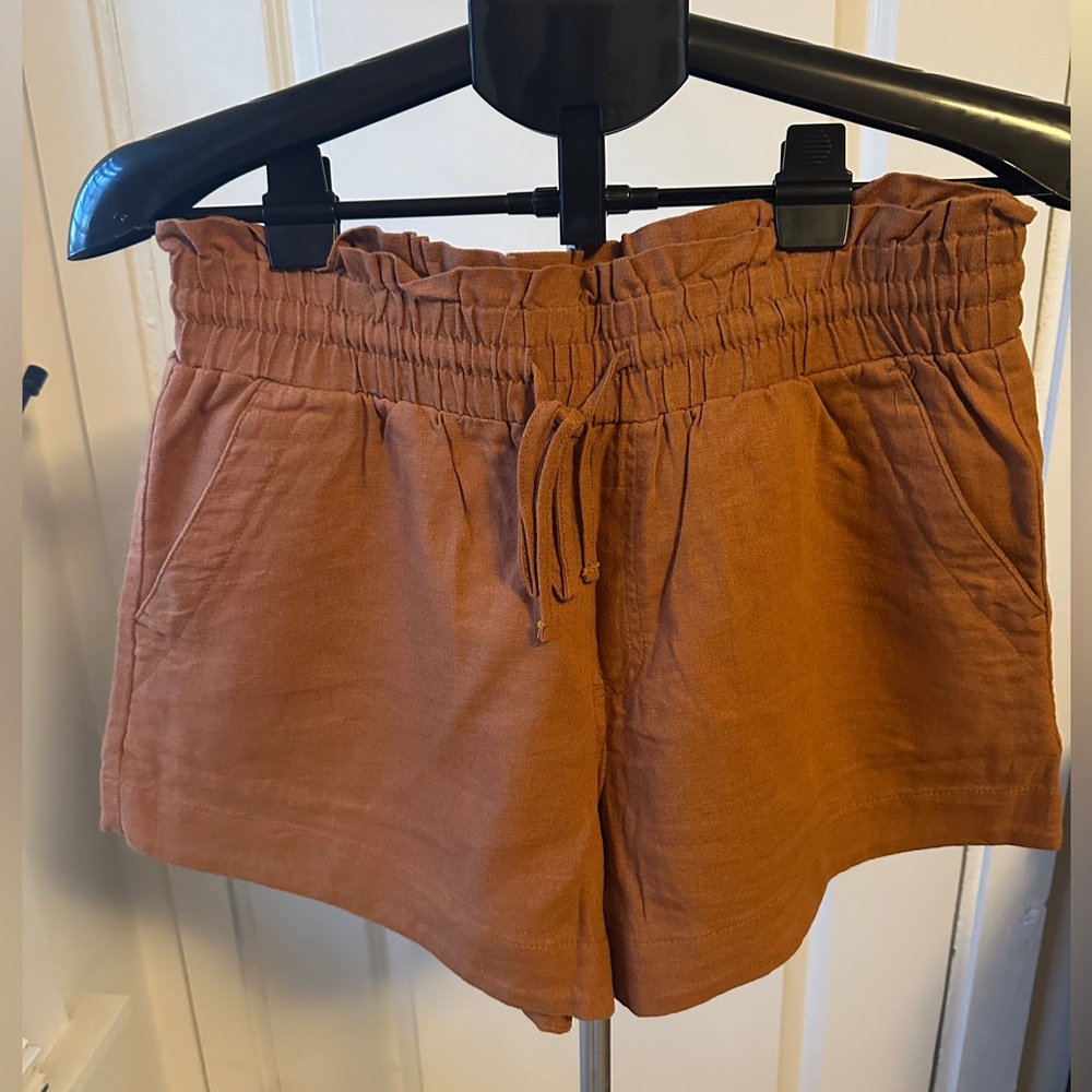 A New Day Women’s Linen Shorts Size M